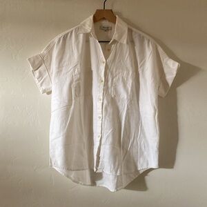 Madewell NWOT White Box Button Down Size XSmall